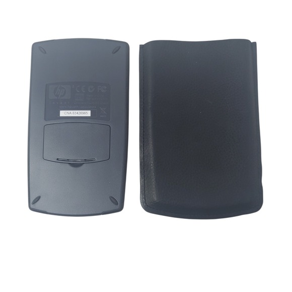 HP 10BII Financial Calculator with Protective Leather Case - Picture 2 of 4